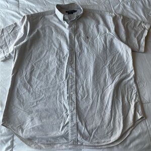 Men’s Ralph Lauren Light Purple Striped Cotton Shirt